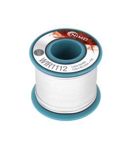 m. cable 0'50 blanc