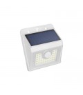 APLIQUE 30 LED SOLAR BLANCO SENSOR 4 W