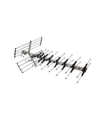 Antena exterior de TV de 4 partes.