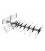 Antena exterior de TV de 4 partes.