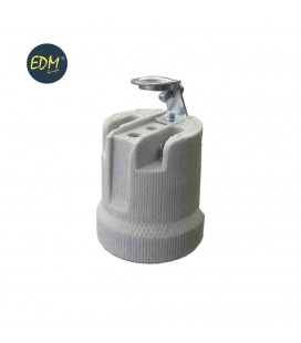 PORTALAMPARAS PORCELANA E-27 EDM