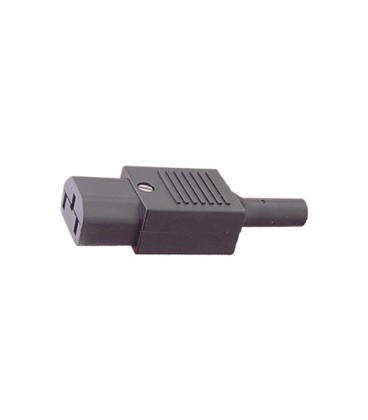 Conector IEC 320 hembra desmontable