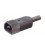 Conector IEC 320 macho.