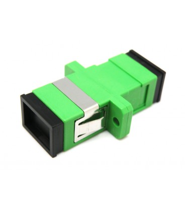 Adaptador óptico SC/SC hembra.