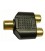 RCA HEMBRA - 2x RCA HEMBRA, DORADO