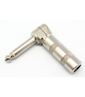 6.35 MONO MACHO, ACODADO, METAL