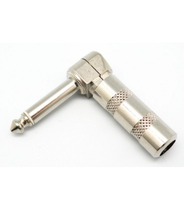 6.35 MONO MACHO, ACODADO, METAL