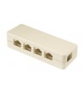 Distribuidor telefónico modular CAT.5e.