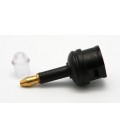 ADAPT. FIBRA OPTICA, TOSLINK H- 3.5mm MA
