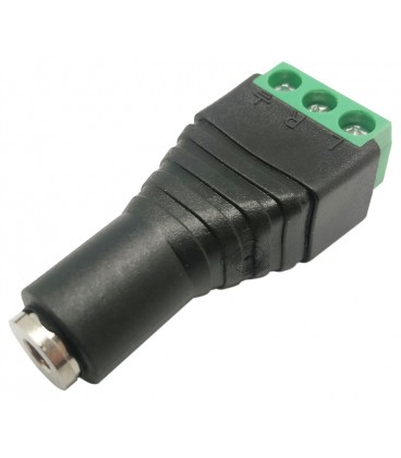 3.5mm Hembra St. con terminales