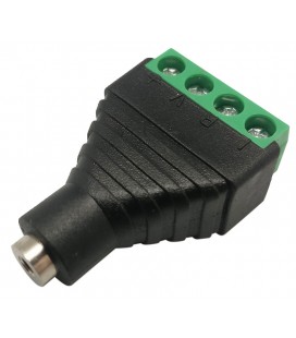 4 Contactos, 2.5mm Hembra St, con Termin