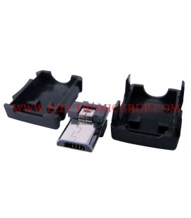 Micro USB B macho aereo