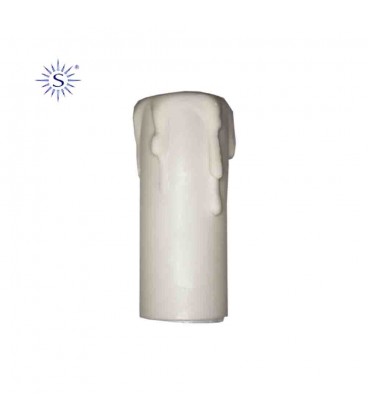 VELA CORTA PARA PORTALAMPARAS E-14 BL