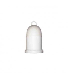 PORTALAMPARAS BLANCO E27 PARA OBRAS