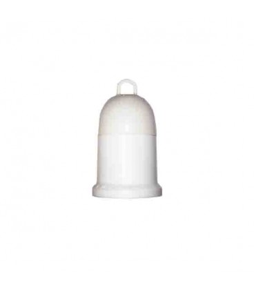 PORTALAMPARAS BLANCO E27 PARA OBRAS