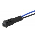 Piloto verde con LED de 5 mm.
