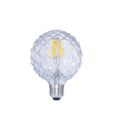 GLOBO G95 FIL. CRISTAL CLARA 6W CALIDA