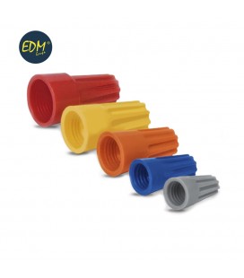 CONECTOR CIEGO A ROSCA CON MUELLE V. MED