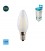 VELA LED FILAM. MATE 4,5W E14 FRIA