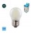 ESFERICA LED FILAM. MATE 4,5W E27 FRIA