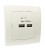BASE DOBLE USB EMPOTRAR