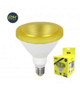 REFLECTORA LED PAR 38 15W AMARILLA E27