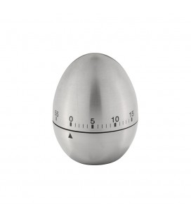 RELOJ TEMPORIZADOR DE COCINA DE ACERO 