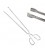 PINZAS 35CM PARA CARNE INOX.