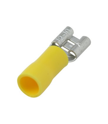 Terminal aislado hembra 6'3mm