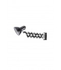 Lampara pared extens. E27 Max.40W- Negro