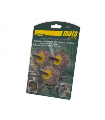JUEGO CEPILLOS LAMINA 40x30x6MM 3 GRANOS