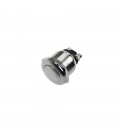 PULSADOR METALICO 2A 250V CROMO 