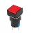Interruptor de botón iluminado rojo (SPS