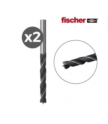 PACK 2 BROCAS MADERA HB 3 / 2K FISCHER