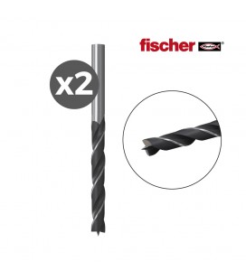 PACK 2 BROCAS MADERA HB 4 / 2K FISCHER