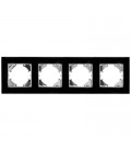 S-EMPOT.CRISTAL NEGRO MARCO 4ELEM.HORI