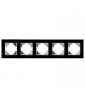 S-EMPOT.CRISTAL NEGRO MARCO 5ELEM.HORI