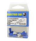TERMINAL MACHO AISLADO AZUL 4.8MM