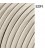 2X0.75MM CABLE TUBULAIRE ALGODON 5M