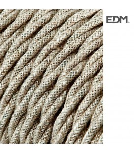 2X0,75MM CABLE TEXTIL TREN LINO 5M