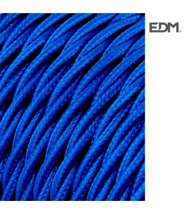 2X0,75MM CABLE TEXTIL TREN AZUL 5M