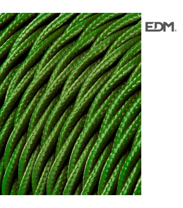 2X0,75MM CABLE TEXTIL TREN VERDE 5M