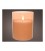 VELA VASO CRISTAL 10x12,5cm COLOR CREMA