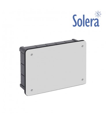 CAJA CUADRADA 160X100X50MM CON TORNILLOS