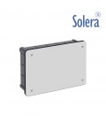 CAJA CUADRADA 160X100X50MM CON TORNILLOS