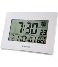 RELOJ PARED DIGITAL BLANCO TIMEMARK