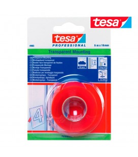 CINTA DOBLE CARA TRANS. 5MX19MM