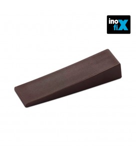 CUÑA PLASTICO MARRON
