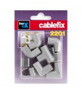 ENLACES SURTIDOS PARA CABLEFIX GRIS MET