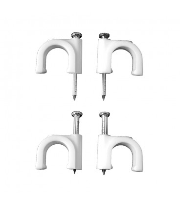 GRAPA BLANCA CABLE MANG TUBULAR 2x2,5MM